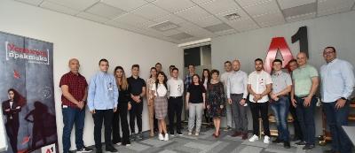 А1 приветства 16 даровити студенти в своята Лятна академия